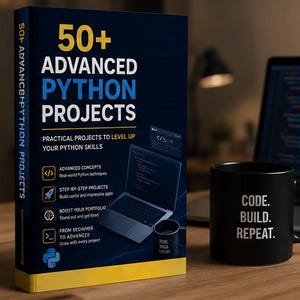 Advanced Python Projects Workbook | OOP, Async, APIs, Coding Skills (PDF Download)