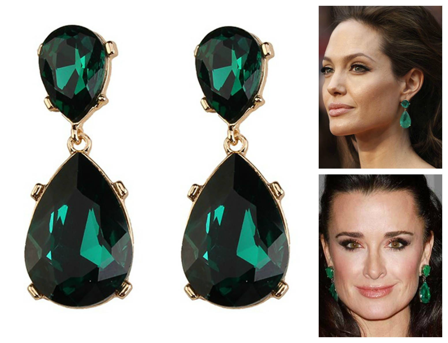 Discover 81+ real emerald drop earrings latest - 3tdesign.edu.vn