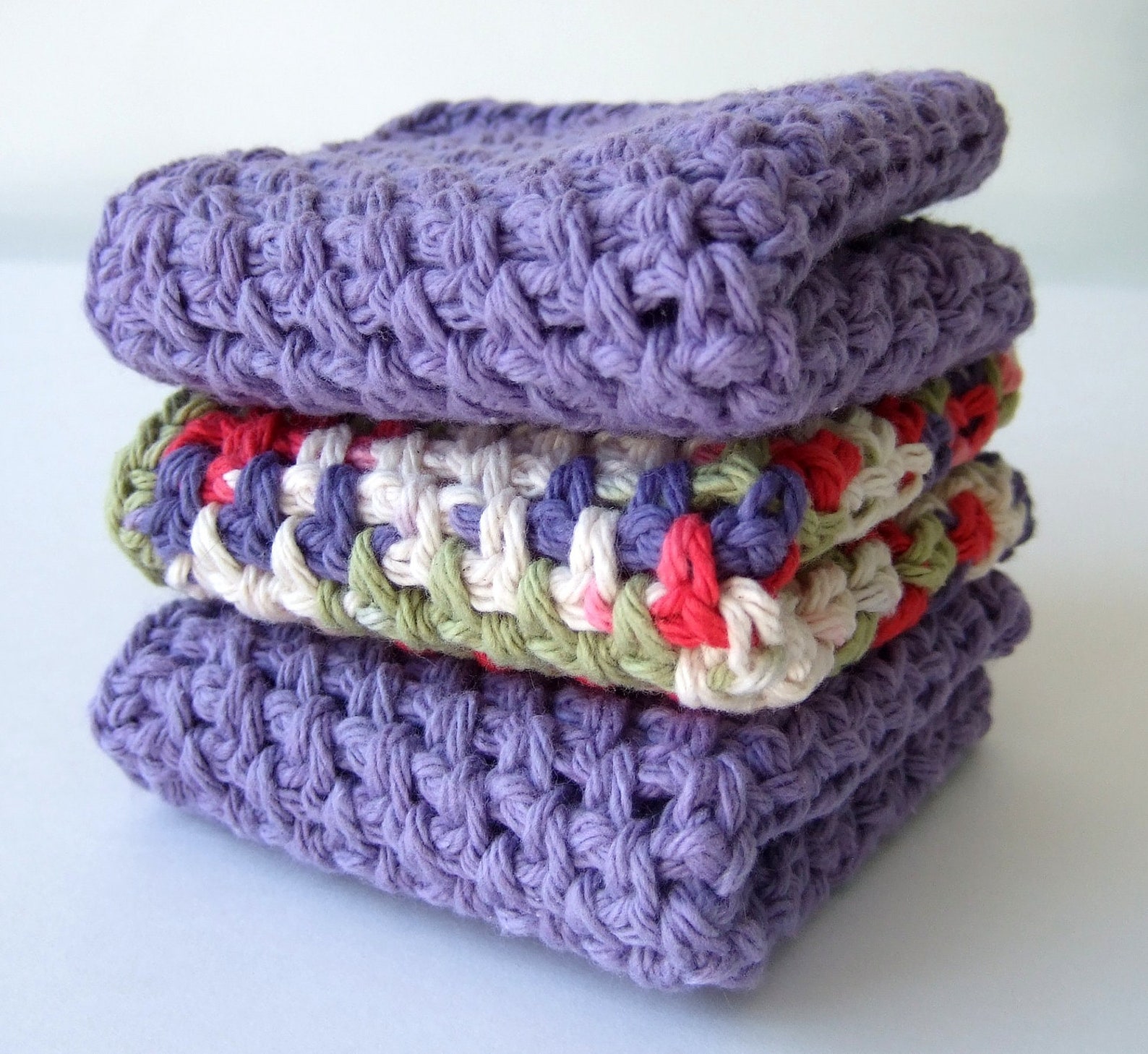 Dishcloth Crochet Dishcloth Set Cotton Dishcloth Cotton Dish Cloth