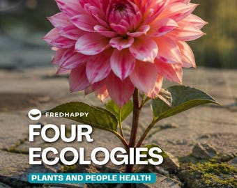 Four Ecologies eBook: Plants, People, Health, Urban Gardening (Digital Download)