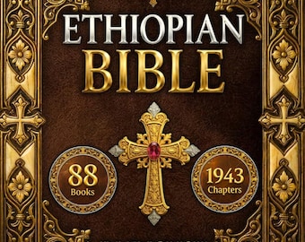 Complete Ethiopian Bible: 88 Books, 1 Enoch, Jubilees, Illustrated Hardcover