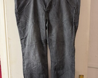 Levi's 541 Jean grey Denim 42x30 Straight Leg Grade A