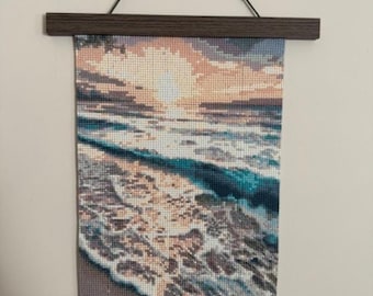 Ocean Waves Diamond Painting with Frame