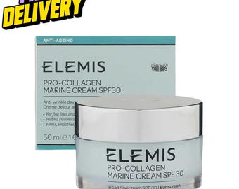 Elemis Pro-Collagen Marine Cream SPF 30 50ml Anti-Aging Hydrating Moisturizer