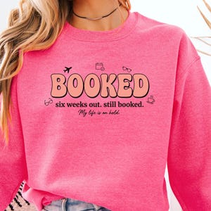 Esthetician Shirt, Im Booked Sweatshirt, Lash Tech Gift, Funny Hair Stylist Hoodie, Nail Tech Appreciation Crewneck, Cosmetology Tee
