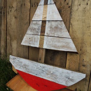 Sailboat Key Rack Boat Sailing Entryway Hooks Nautical Home Decor