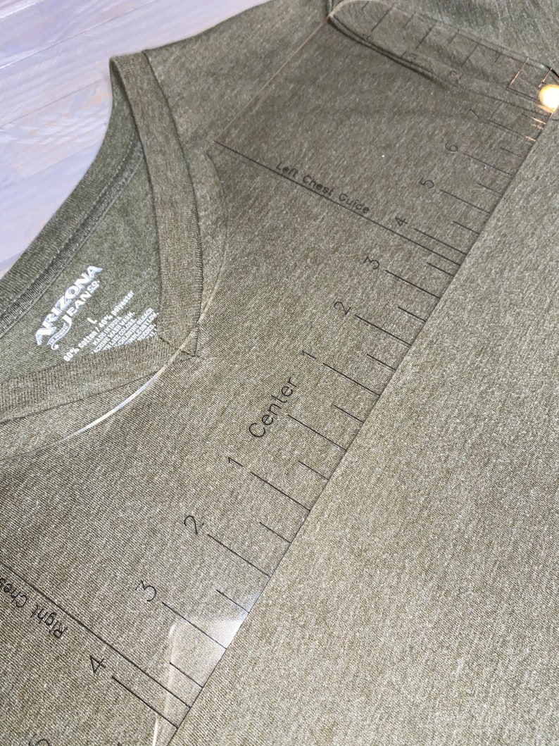 shirt placement guide