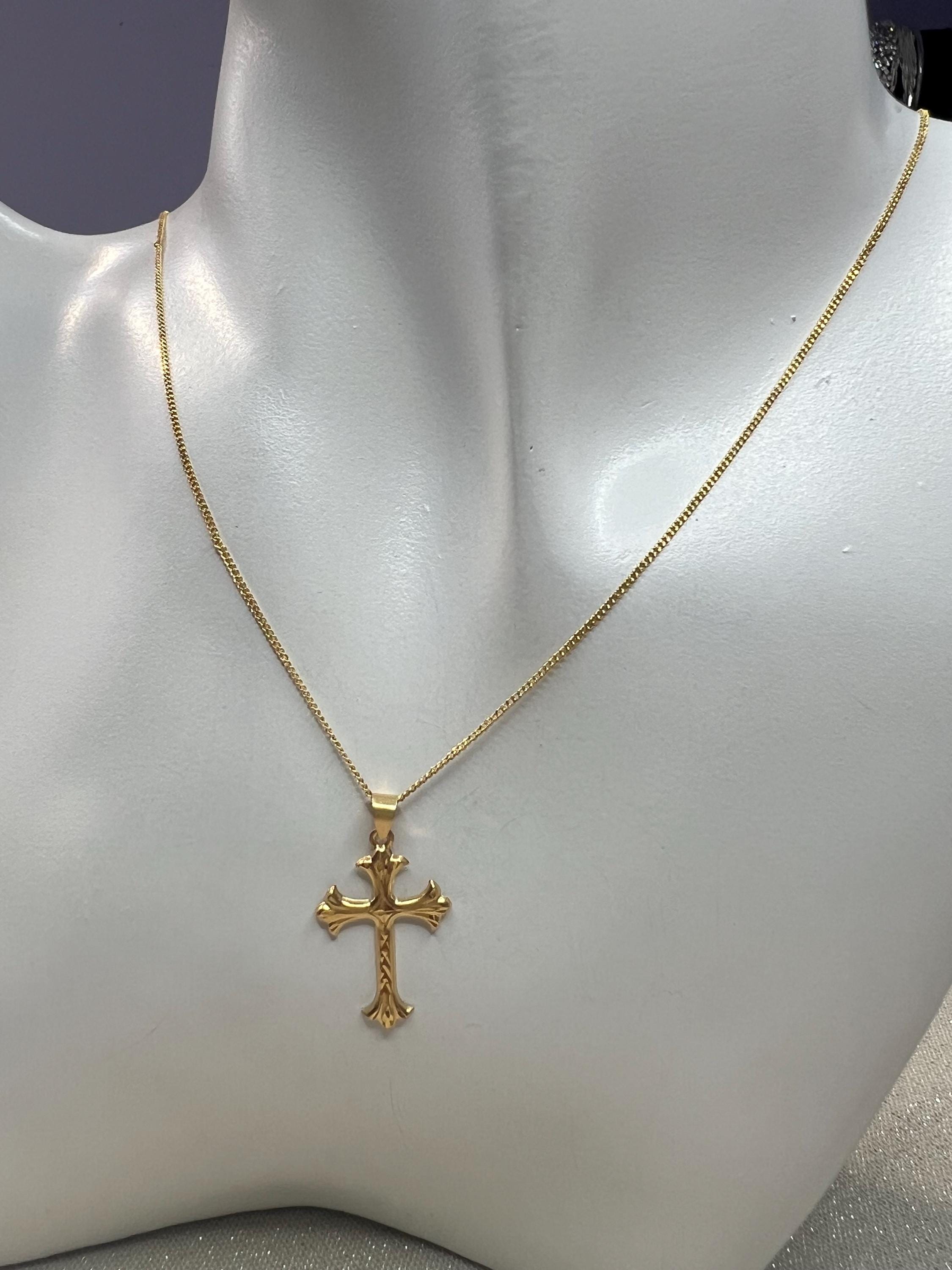 Gucci Cross Necklace - Etsy