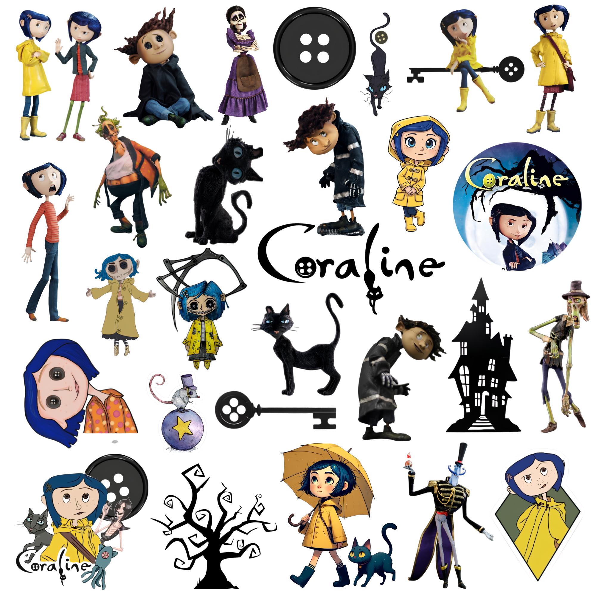 Sticker coraline - Etsy 日本