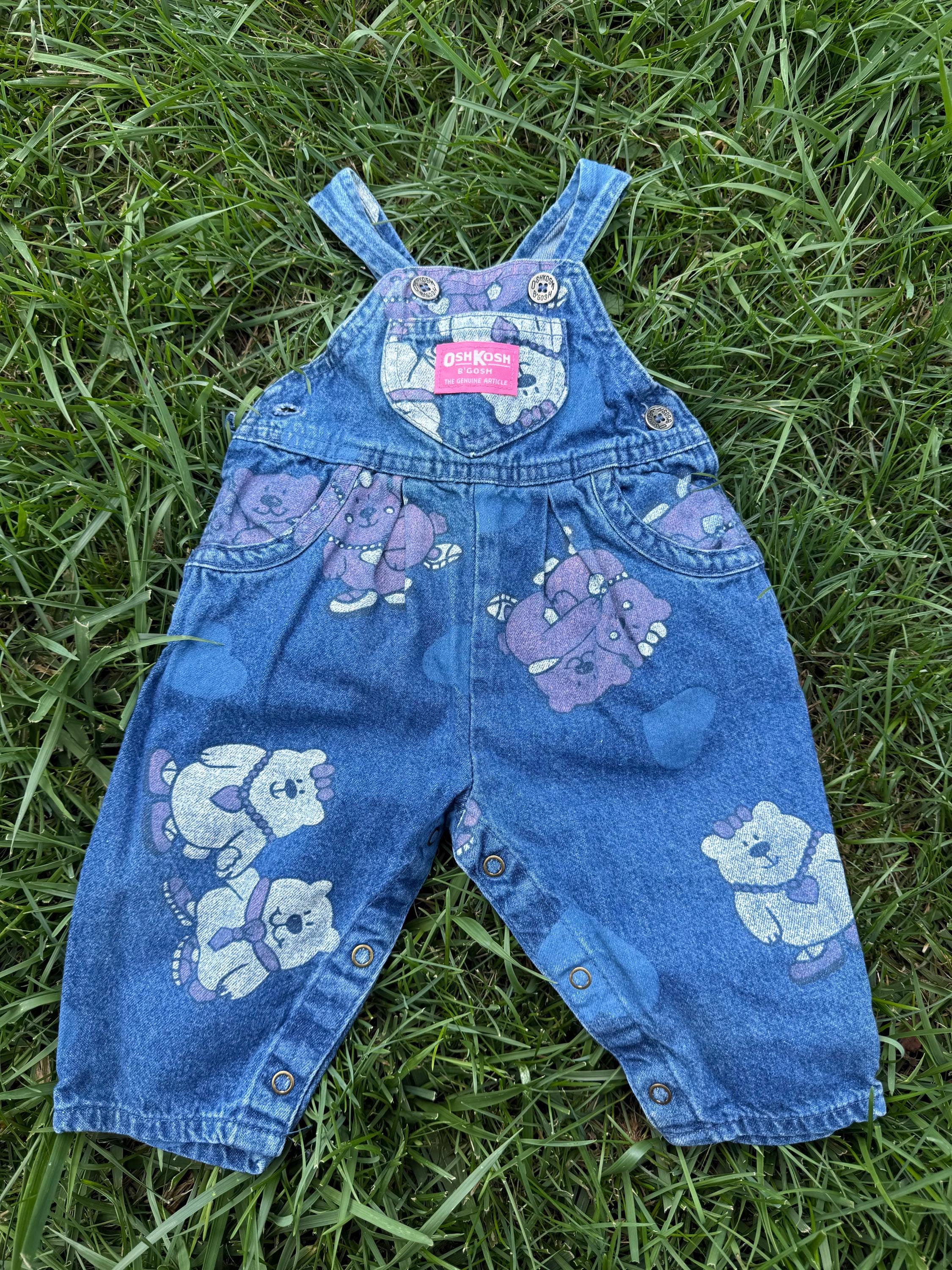 Vintage Oshkosh Toddler Overalls - Etsy
