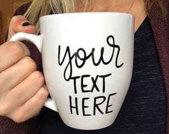 Imperfect mug, custom mug, personalized mug, mug with imperfections, custom order mug, sale mug, beauty mark mug, design your own mug