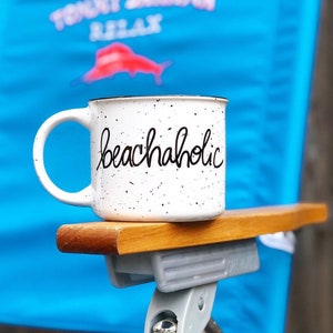 Beachaholic Mug, All I Need Is Sunshine and Saltwater Mug, I'd Rather Be at the Beach mug, Custom coffee mug, personalized coffee mug,