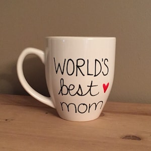 Best mom ever mug, Mother&#39;s Day mug, gift for mom, mug for mom, grandma mom,mug for mom, pregnancy announcement mug, world&#39;s best mom