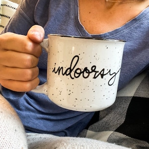 Indoorsy Mug, funny mom mug, Custom coffee mug, personalized coffee mug, customized mug
