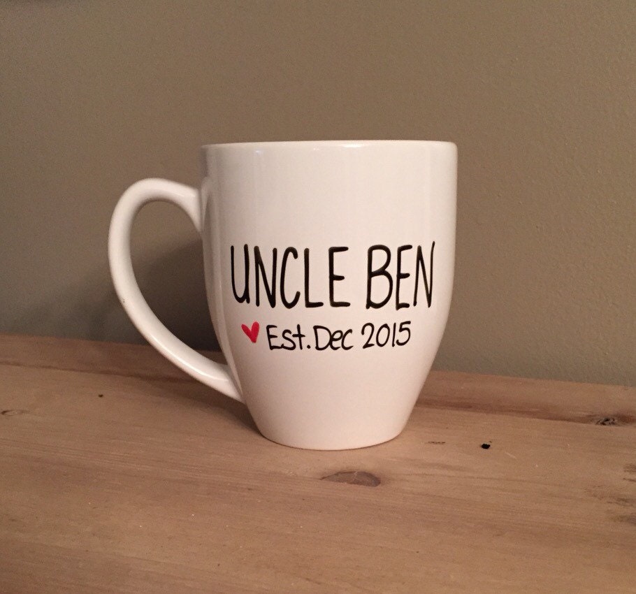 Uncle mug, Aunt mug, mug for aunt, pregnancy reveal mug, Mother's…