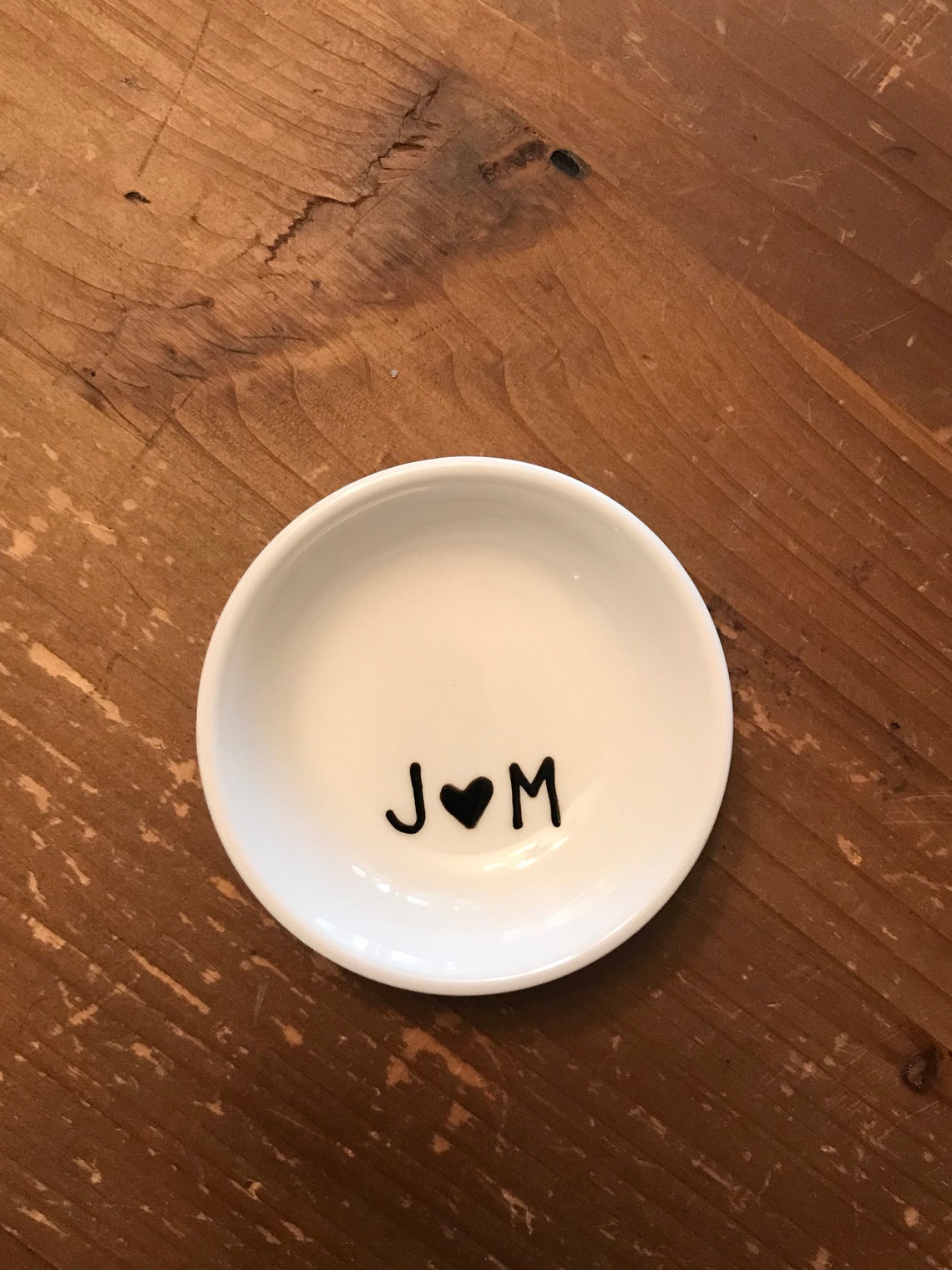 Personalized Ring Dish Trinket Dish Customized Ring Dish Etsy