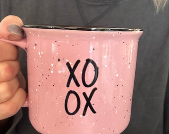 Xoxo mug, Valentine mug, gift for love, love mug, Valentine’s Day mug