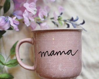 Mama mug, mug for mom, custom marble campfire mug, Mother’s Day mug, Custom coffee mug, personalized coffee mug