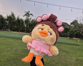 Upset Duck Headcover / Pink Plush Driver Cover / Upsetduck