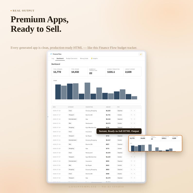 Gui Exercises In Html And Javascript Digital Product Builder, Offline HTML Tracker Maker, Custom Dashboard ...