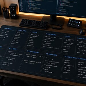 Tapete de referencia de Python / Guía rápida de programación para desarrolladores imagen 6