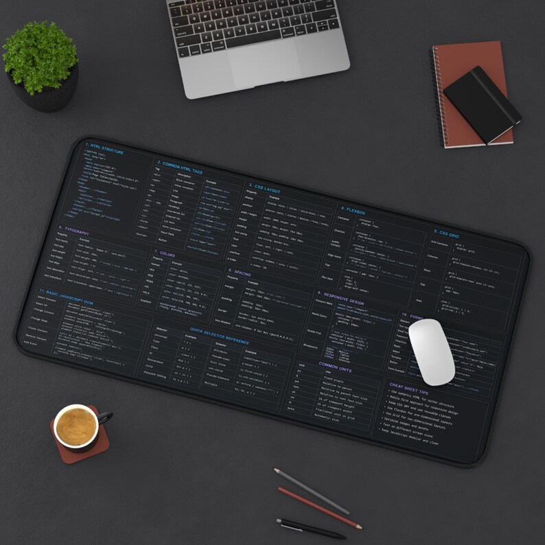 Spiekbriefje voor HTML, CSS en JavaScript | Webontwikkelingsreferentie afbeelding 7