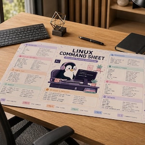 Arkusz ściągawek z poleceniami Linuksa | Ilustrowane polecenia terminala Penguin zdjęcie 5