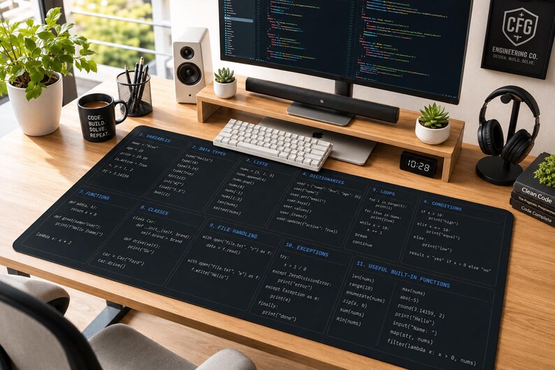 Tapete de referencia de Python / Guía rápida de programación para desarrolladores imagen 4