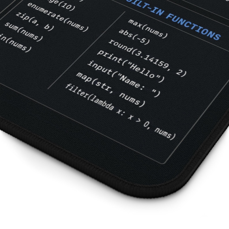 Tapete de referencia de Python / Guía rápida de programación para desarrolladores imagen 12