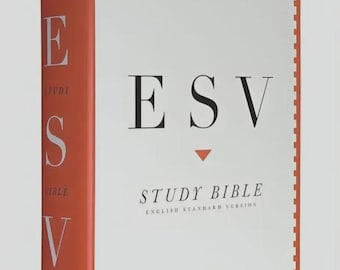 ESV Studiebijbel | Engelse Standaardversie Bijbel | Christelijke Studiebijbel | Bijbelverwijzing in grote letters | Geloofsgeschenk voor gelovigen