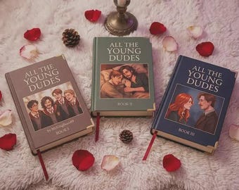 All The Young Dudes 3 Book Set | Complete Trilogy Collection | Fantasy Fiction Series | Collector Edition Books | Reader Gift Set