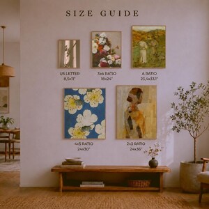 Divertidos cuadros de ranas para pared, póster de ranas adorables estilo cottagecore, decoración caprichosa. imagen 9