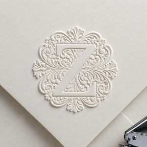 Personalized Wedding Embosser, Custom Initial Embosser, Wedding Invitation Embosser, Wedding Monogram Seal, Bridal Shower Gift