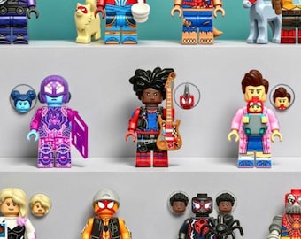 11 PCS Across the Spider-Verse Minifigures Toys Action figures Building Toys