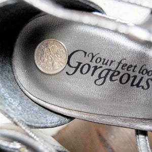 Silver Sixpence for her shoe image 1