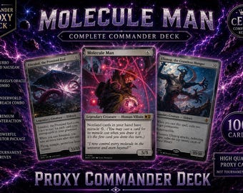 MTG EDH Secret Lair Proxy Goblin Storm Commander Deck – Magic the