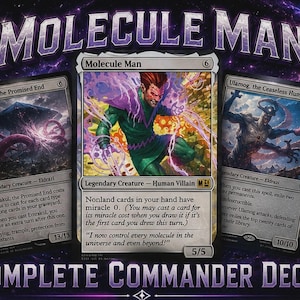 Proxy Molecule Man MTG EDH Commander Deck | Colorless Eldrazi Ramp | Full Custom 100 Cards