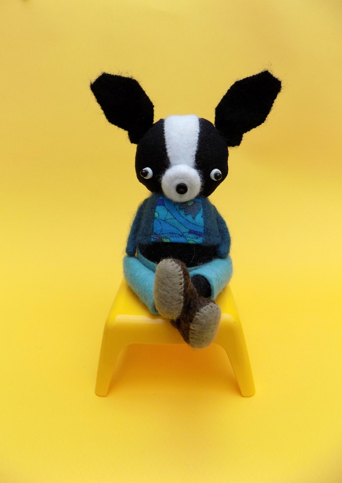 boston terrier doll