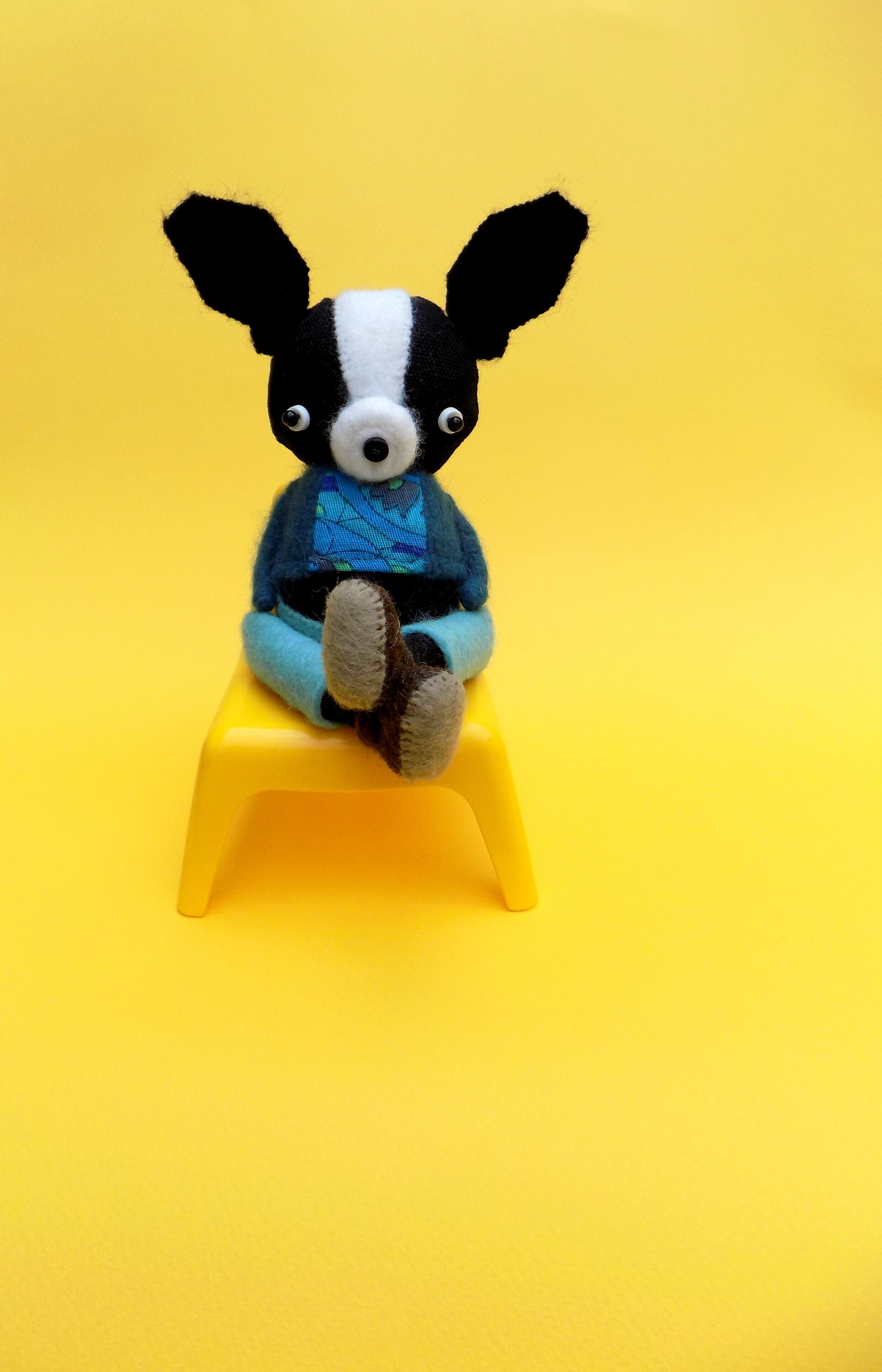 boston terrier doll
