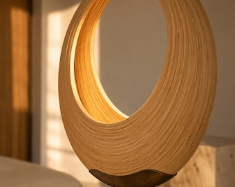 Bambou Sail Duo™ Bamboo Floor Lamp | Handmade Sculptural Standing Lamp | Modern Designer Lighting