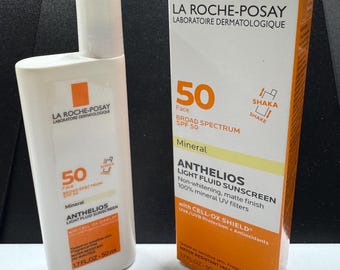 La Roche-Posay ANTHELIOS LightFluid(Mineral) Sunscreen spf-50 50ml/1.7floz Exp.09/28