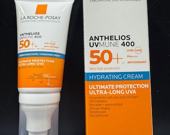 La Roche-Posay ANTHELIOS UVMUNE 400 Hydrating Cream Facial Sunscreen SPF 50+ Exp.07/2028