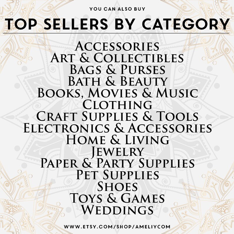 Top Etsy SELLERS Top selling shops What to sell in 2019 Etsy