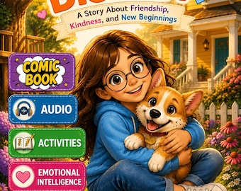 Stripboek Emma en Biscuit | ESL-leeractiviteiten, gesproken tekst (digitale download)