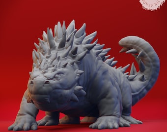 Mythical Basilisk Miniature, Dark Fantasy Beast for D&D Tabletop RPG | Multiple Sizes