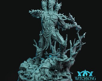 Dryad King Miniature | Forest Spirit D&D RPG Resin Figure 32mm - 110mm