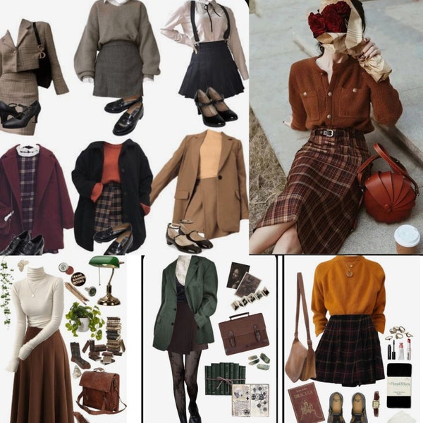 Dark Academia Mystery Box Women's Clothing & Accessories