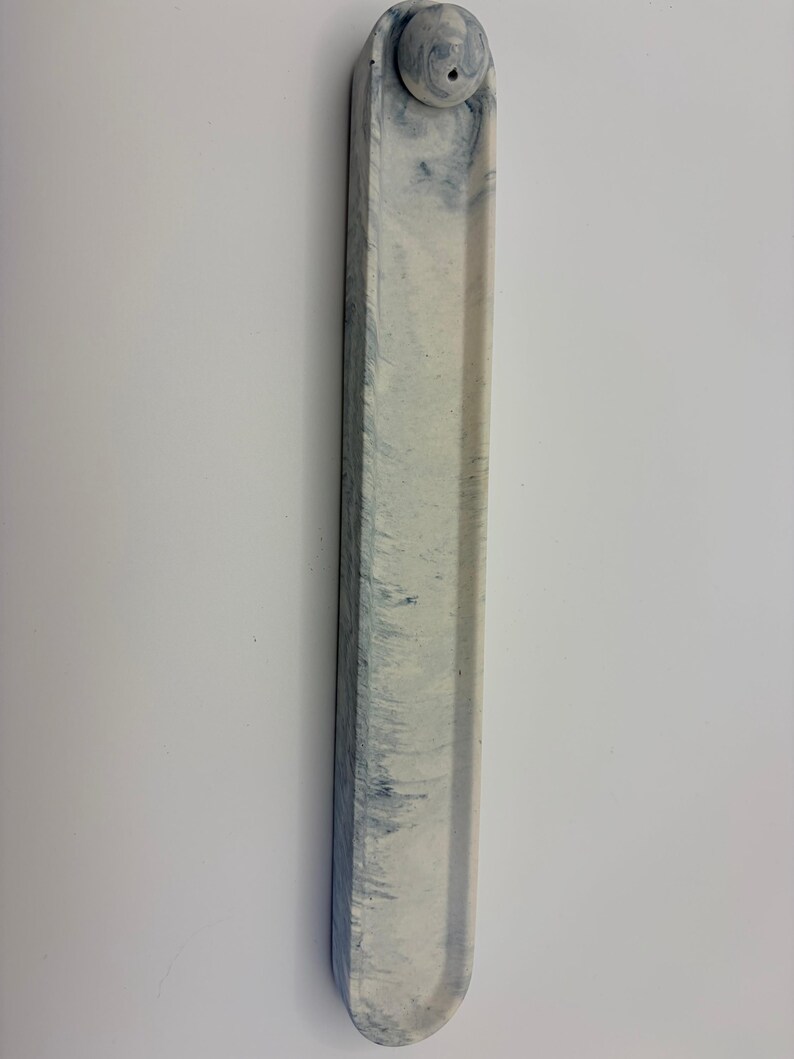 Jesmonite Marble Effect Incense Holder – styled lifestyle photo, Croft & Cleo