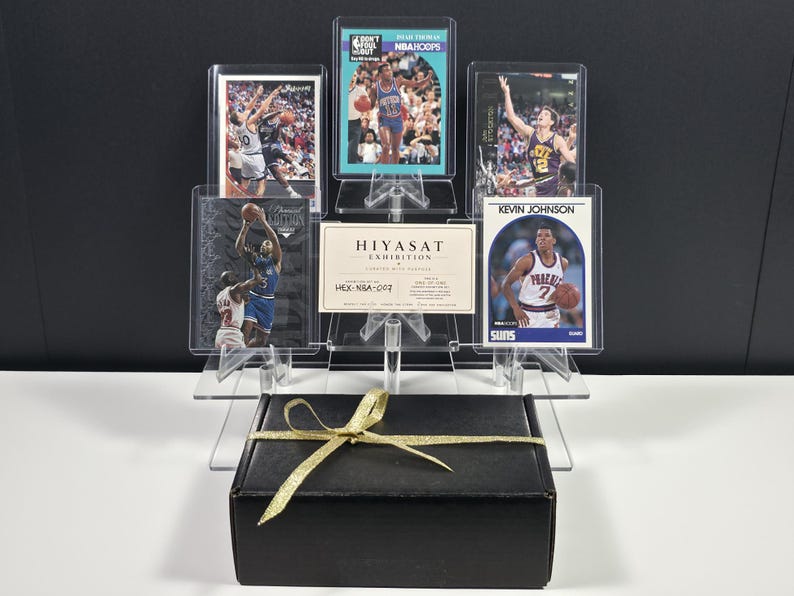 Present till honom | Vintage NBA-kort | Utställningsset med The Weight of Expectations bild 2