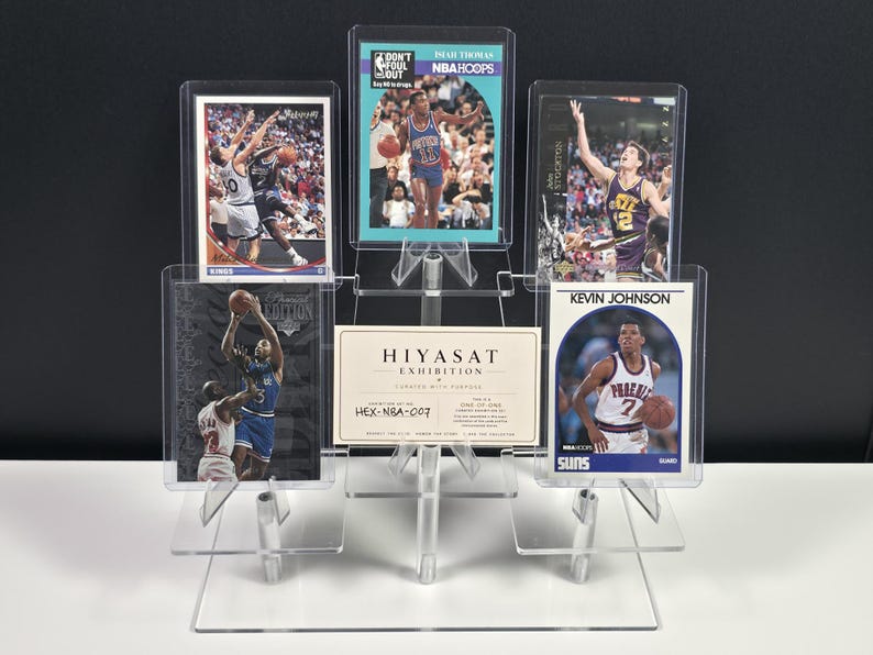Present till honom | Vintage NBA-kort | Utställningsset med The Weight of Expectations bild 1